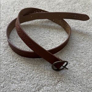 33 - Old Navy Eyelet Brown Belt